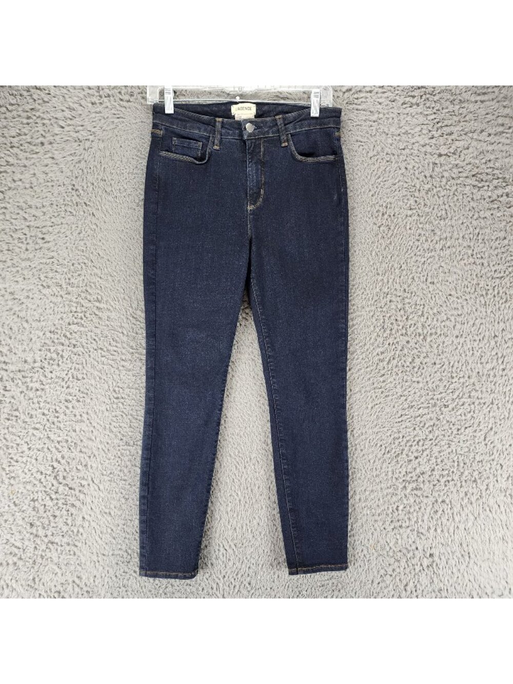L'Agence Jeans Womens 29 Dark Wash Stretch Mid Rise Skinny
